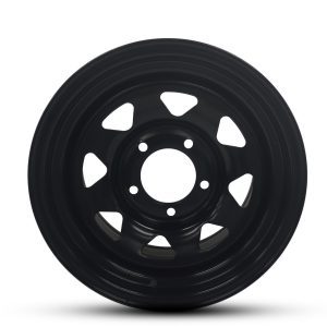 RUGGED 4×4 RU087 17×8  (5×150) 0 Offset CB110-8 Spoke,  Satin Black